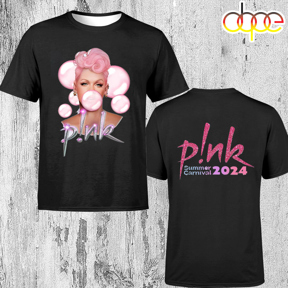 P!nk Pink Summer Carnival 2024 Tour Unisex T Shirt