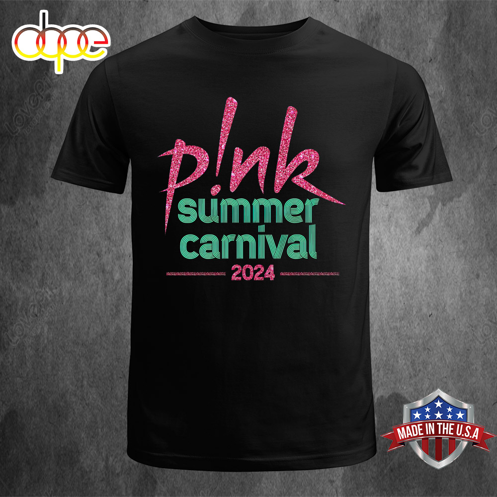 P!nk Summer Carnival 2024 Trustfall Album Unisex T Shirt