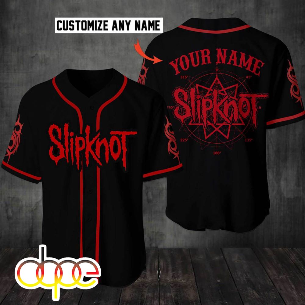 Personalized Name Slipknot Baseball Jersey Shirt