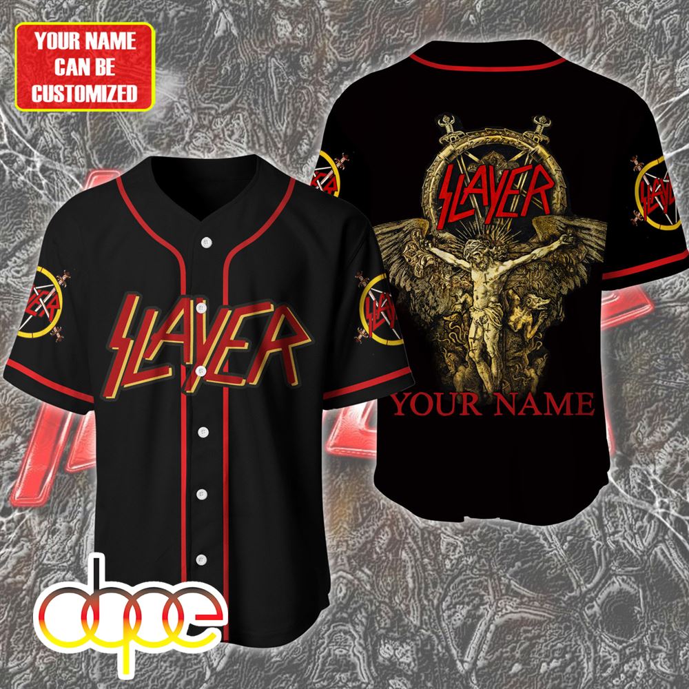 Personalized Slayerayer Baseball Jersey Shirt