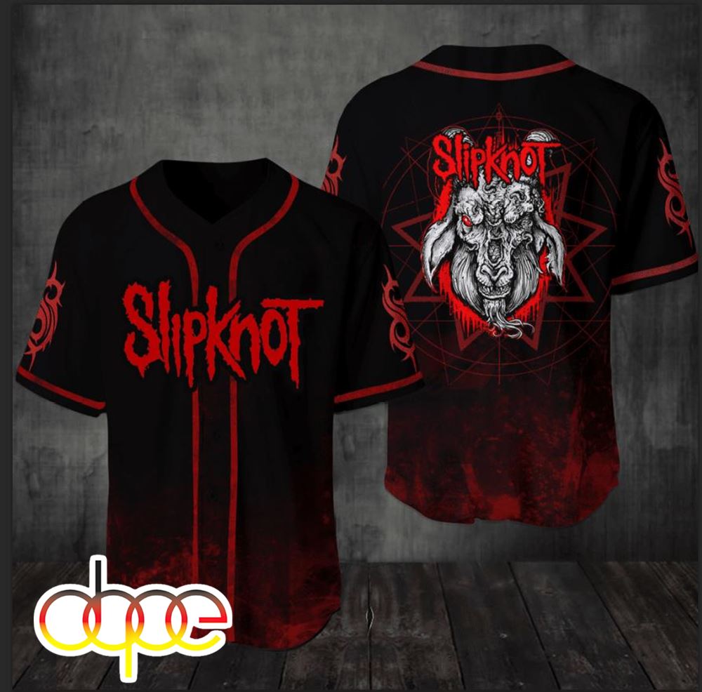 Personalized Slipknot Baseball Jersey Shirt