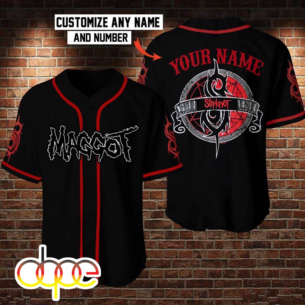Personalized Slipknot Mg Baseball Jersey Shirt
