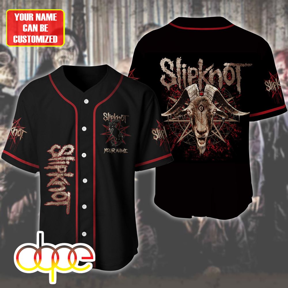 Personalized Slipknot S3 Baseball Jersey Shirt