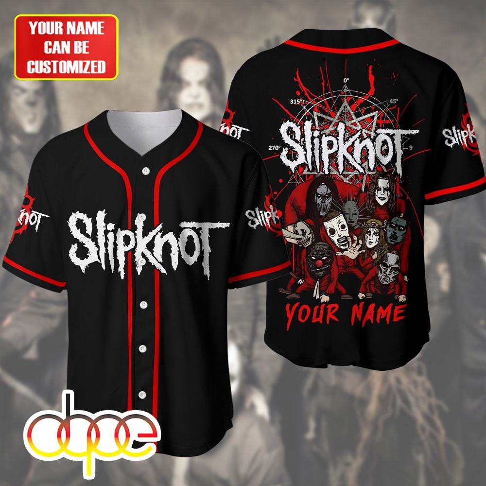 Personalized Slipknot We Are Not Your Kind Baseball Jersey Shirt