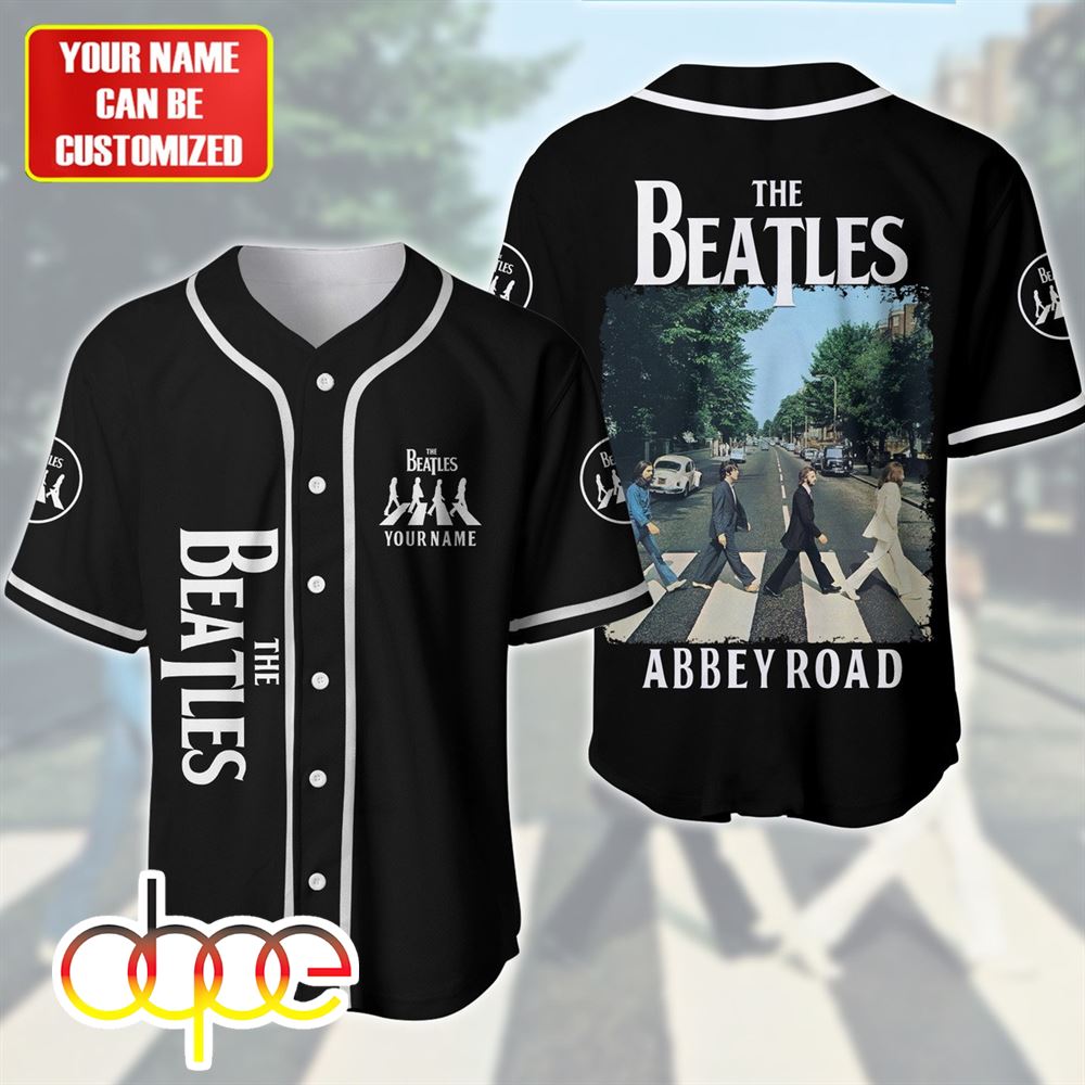 Personalized TB Abbey Road Baseball Jersey Shirt