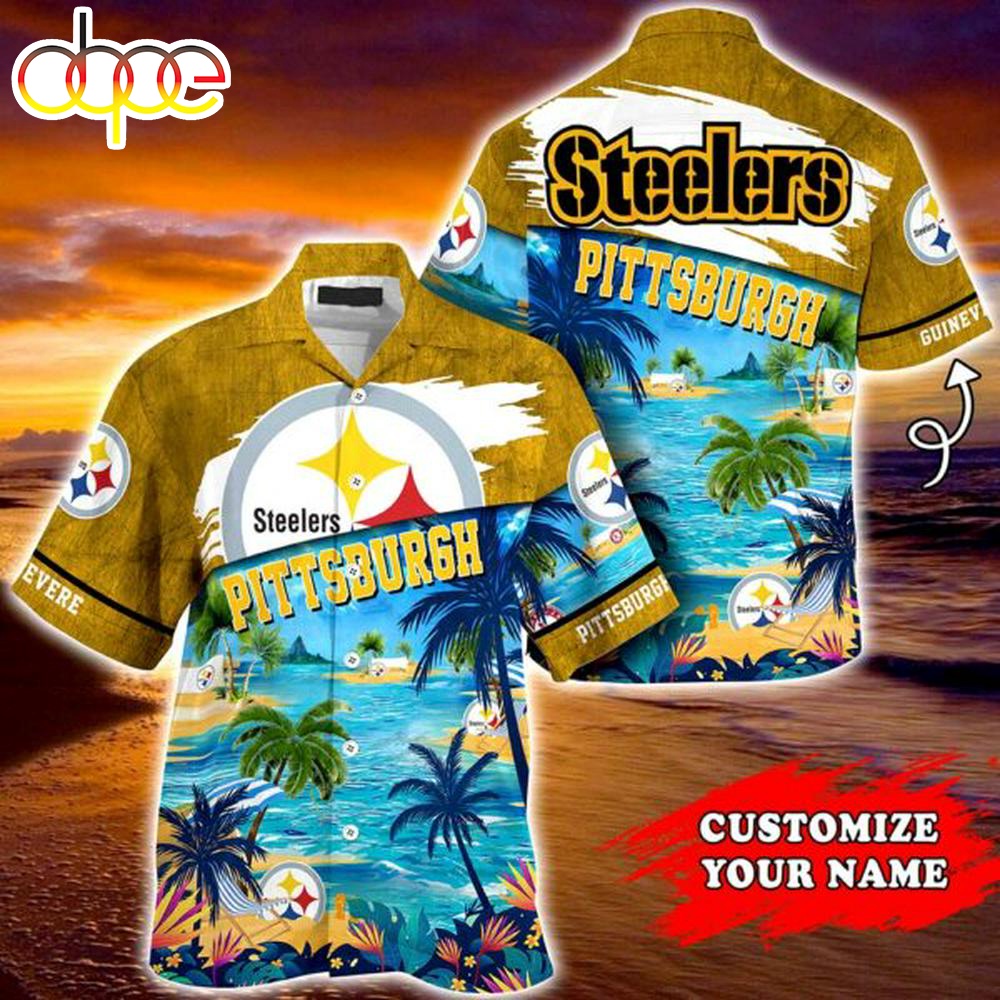 Pittsburgh Steelers NFL Personalized Hawaiian Shirt T Shirt