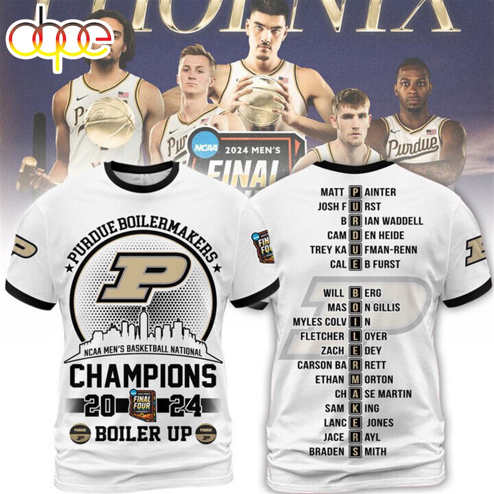 Purdue Boilermakers NCAA Fan Apparel Souvenirs 3D Shirt