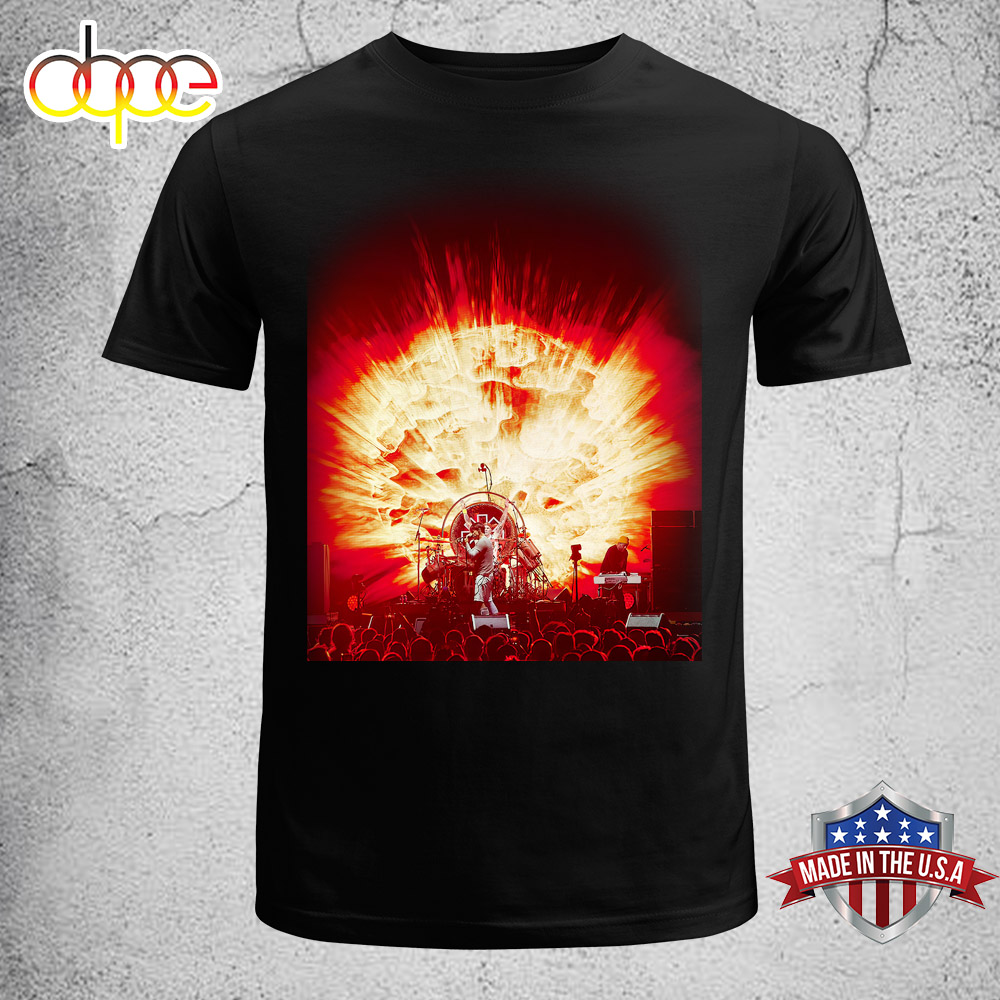Red Hot Chili Peppers Fire 2024 Music Concert Unisex T Shirt