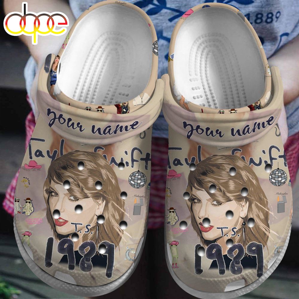 Singer Taylor Swift Vintage Vibes Clogs Shoes Cute Gift For Swiftie