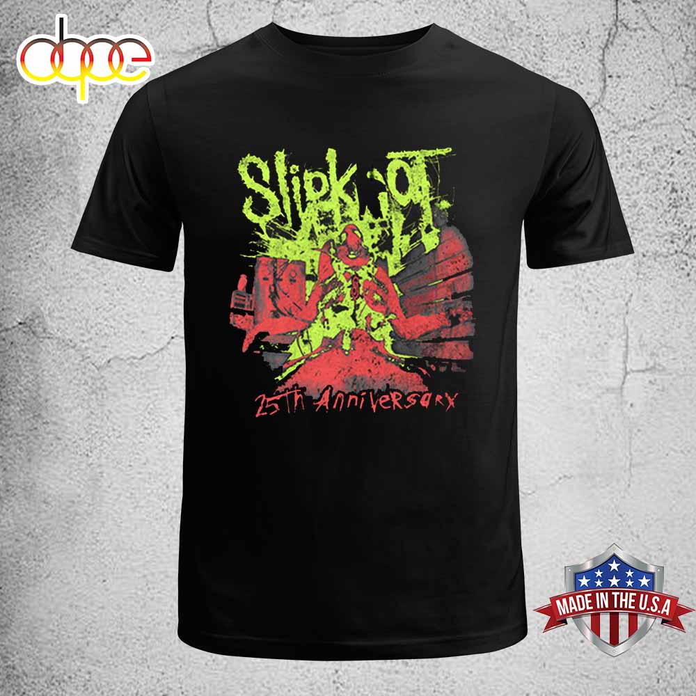 Slipknot Here Comes The Pain 25th Anniversary Unisex T Shirt