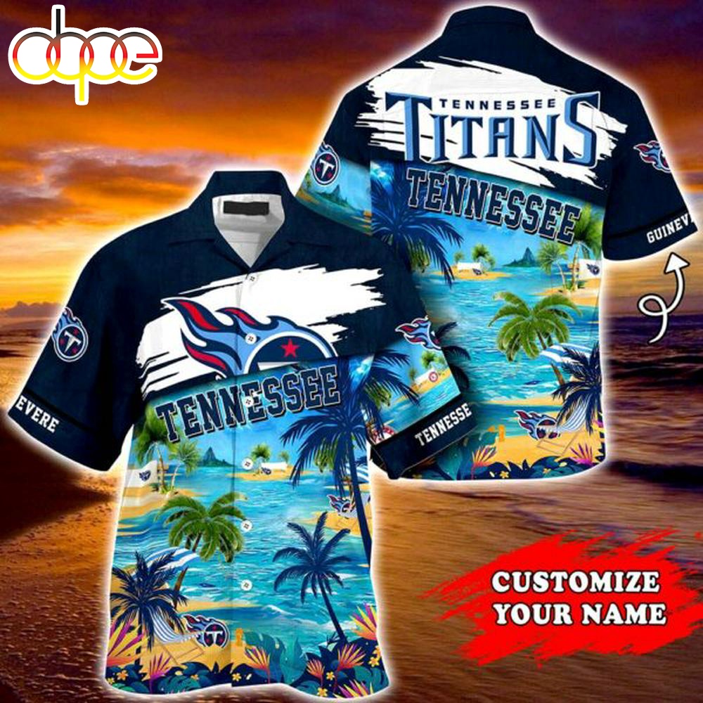 Tennessee Titans NFL Personalized Hawaiian Shirt Tee