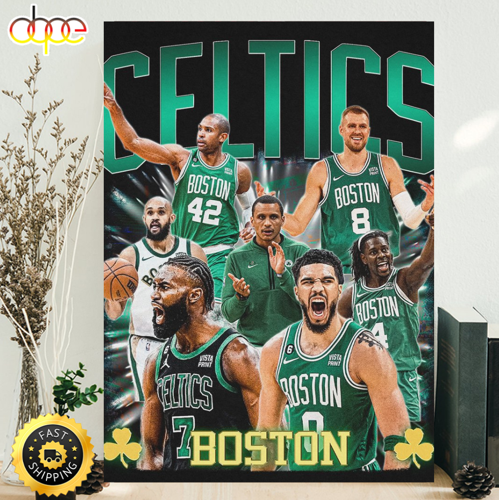 The 2023 2024 Boston Celtics Future NBA Champions Poster Canvas