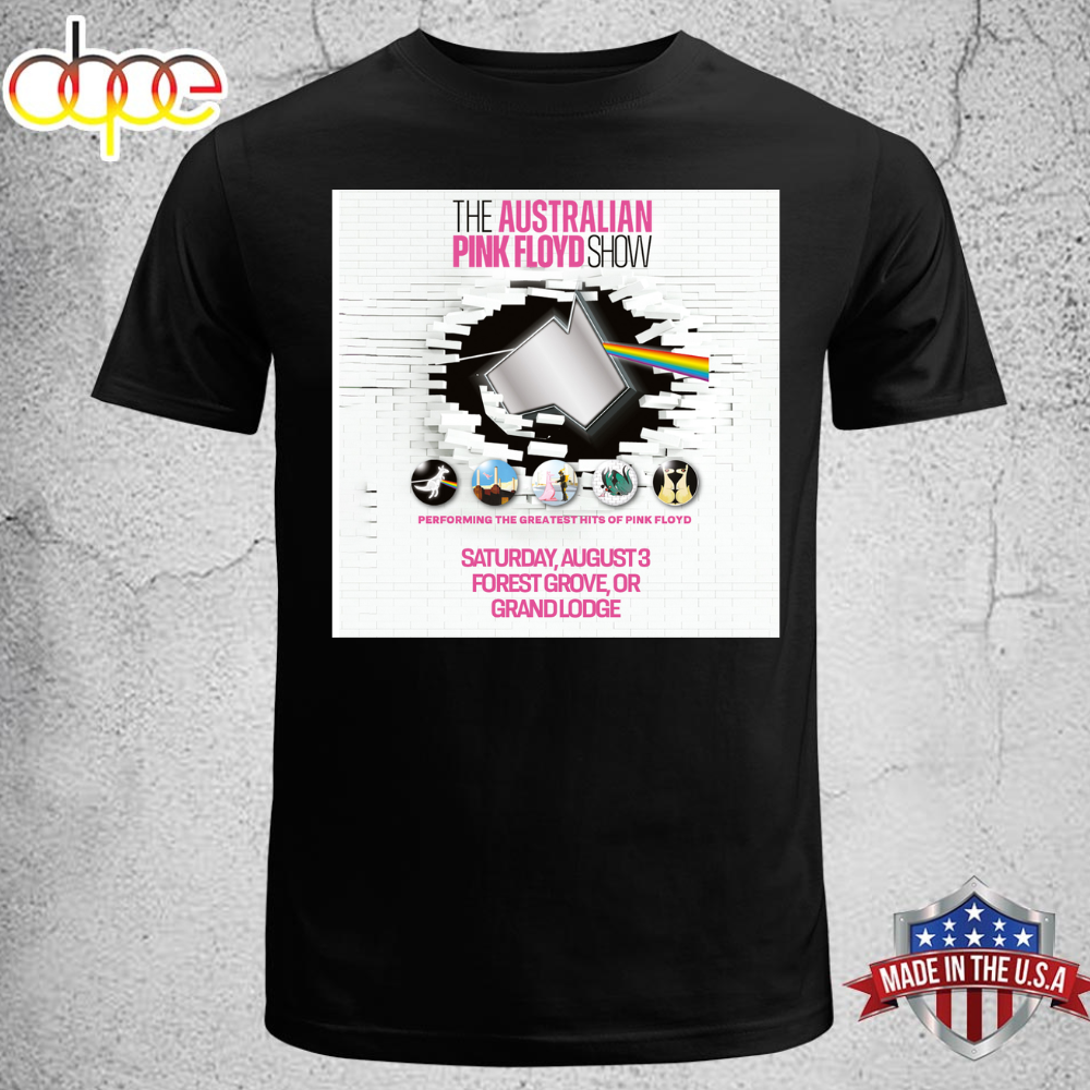 The Australian Pink Floyd Show Tour 2024 T Shirt