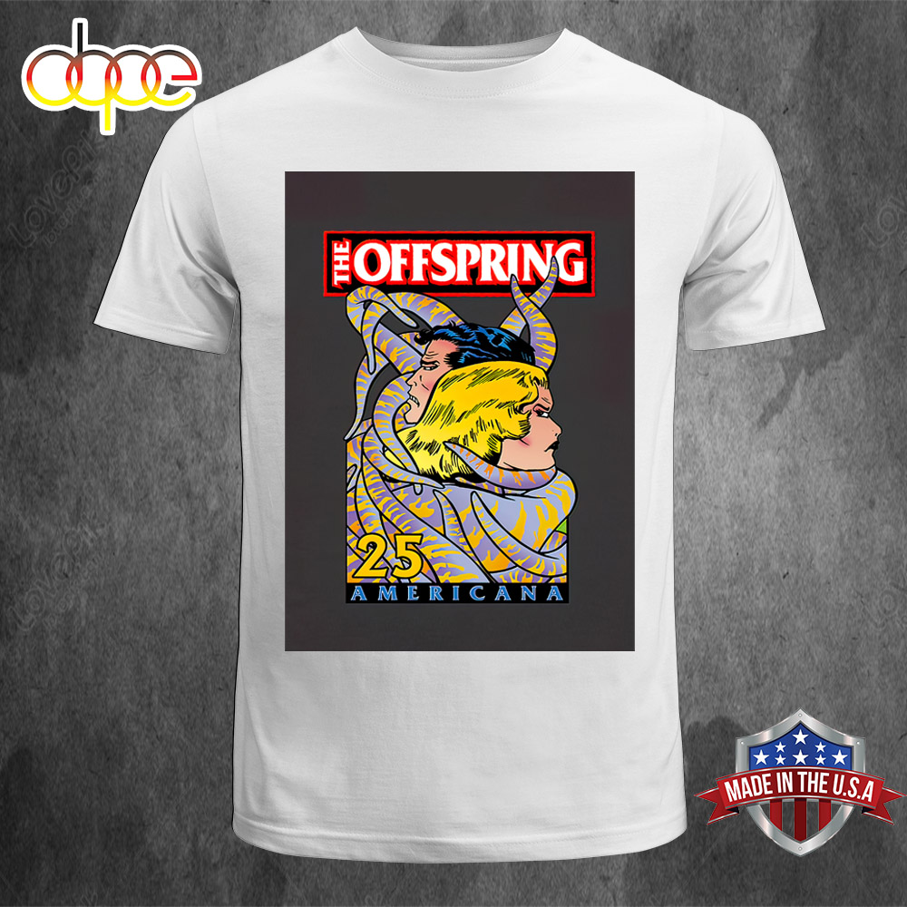 The Offspring Tour 2024 Americana 25th Anniversary Unisex T Shirt 1