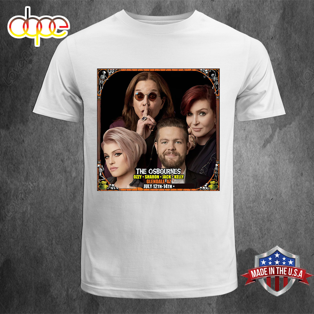 The Osbournes At Mad Monster July 12 14 Unisex T Shirt