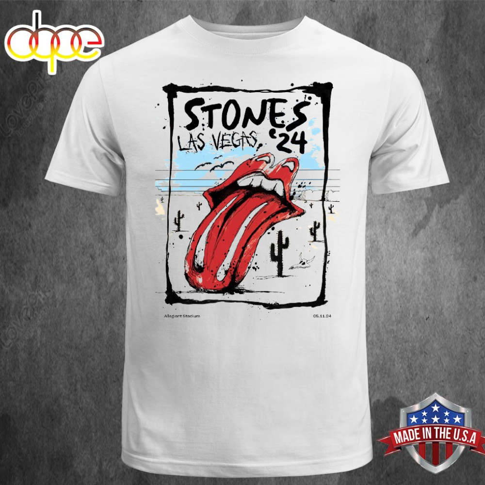 The Rolling Stones Tour 2024 05 11 Allegiant Stadium In Las Vegas Unisex T Shirt