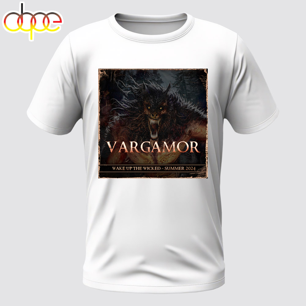 The Song Vargamor Wake Up The Wicked Summer Powerwolf Tour 2024 Unisex T Shirt