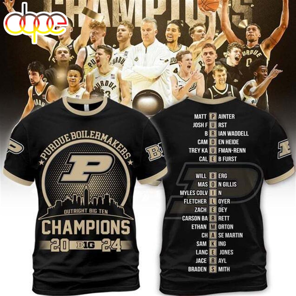Unbranded Purdue Boilermakers NCAA Fan 3D Shirt
