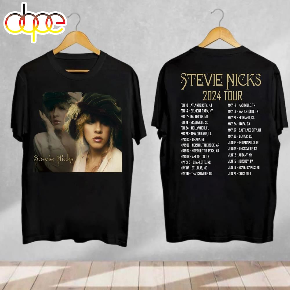 Vintage Stevie Nicks 2024 Tour T Shirt Stevie Nicks Shirt Fan Gift