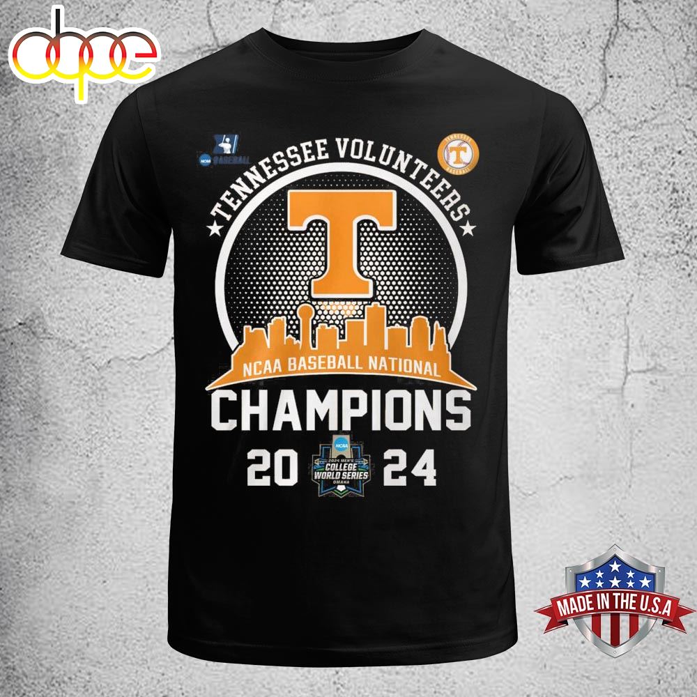 2024 NCAA Baseball Champions Tennessee Volunteers Unisex T Shirt