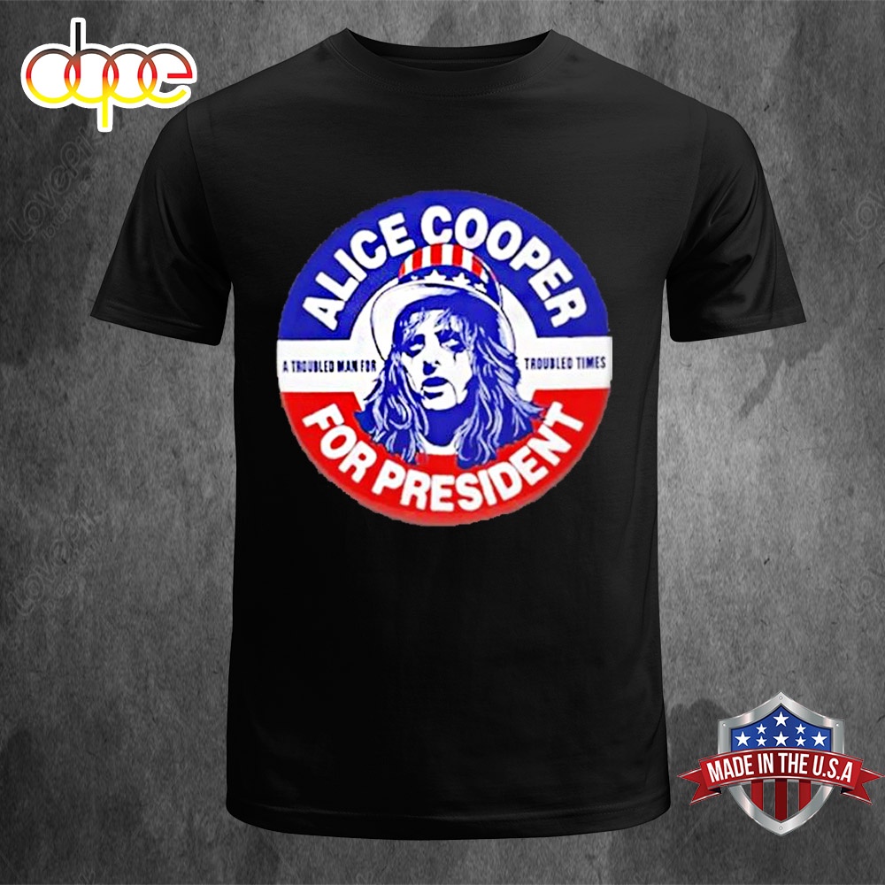 Alice Cooper For President Mac Sabbath Announce Summer 2024 US Tour Unisex T Shirt