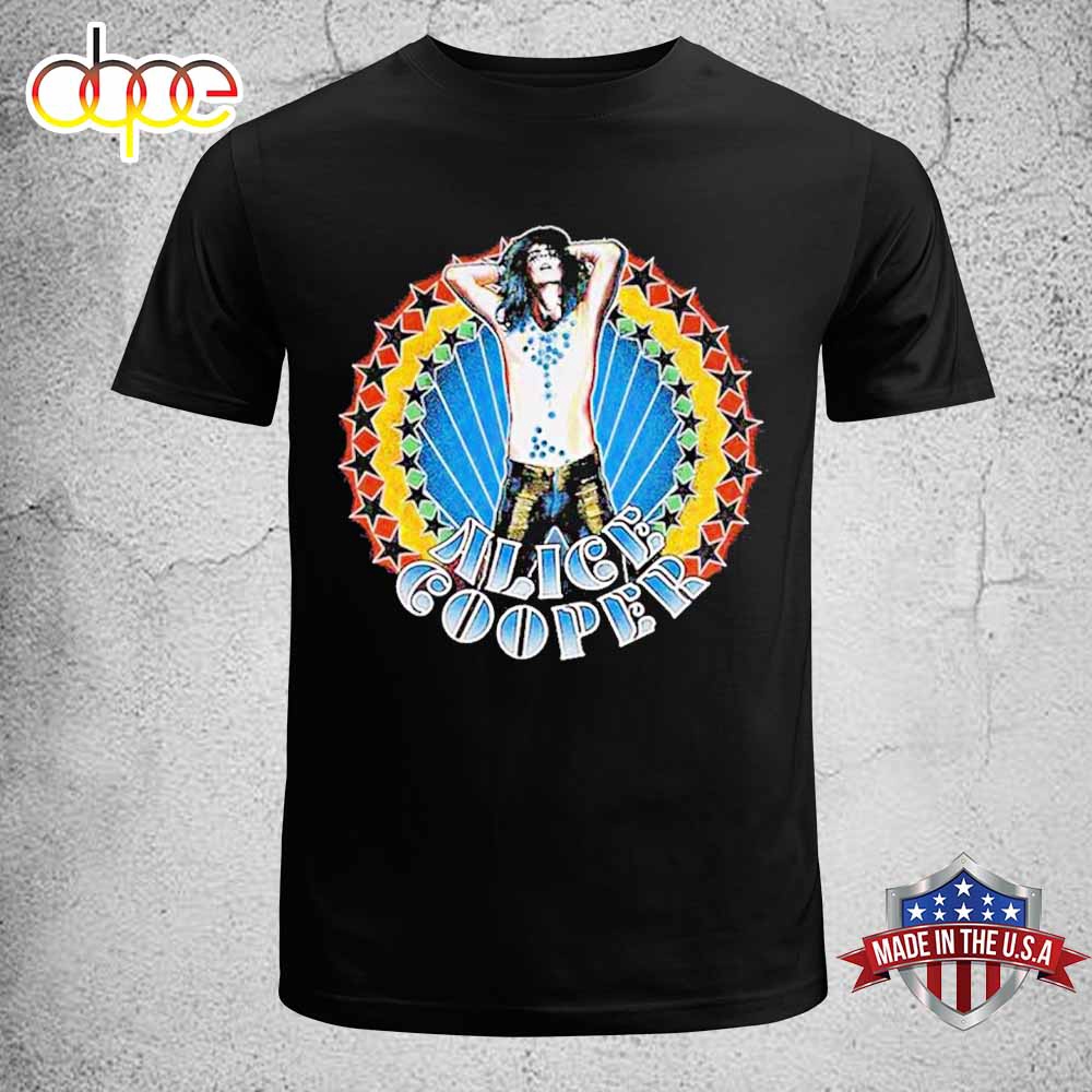 Alice Cooper Superstar Burst Unisex T Shirt
