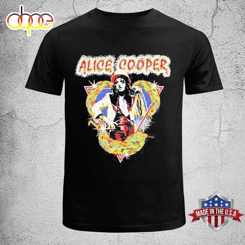 Alice Cooper Superstar Too Close Unisex T Shirt