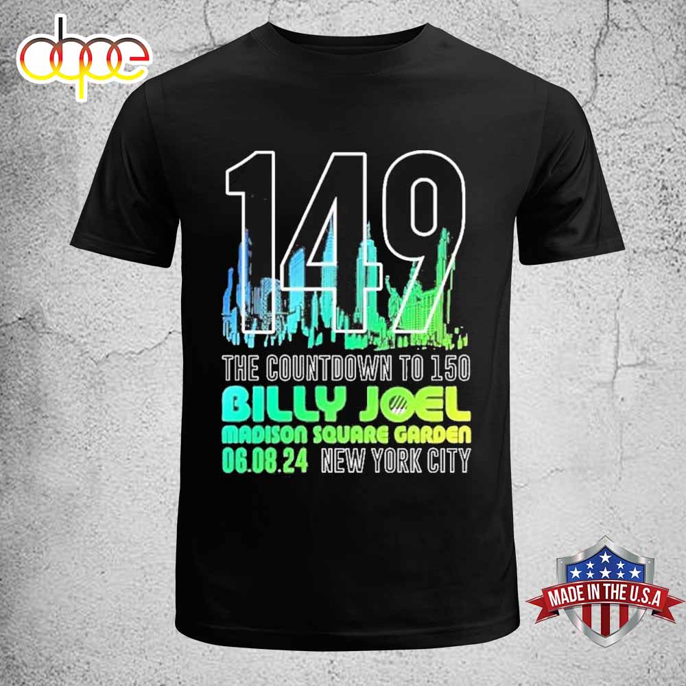 Billy Joel Madison Square Garden June 8 2024 New York City Unisex T Shirt