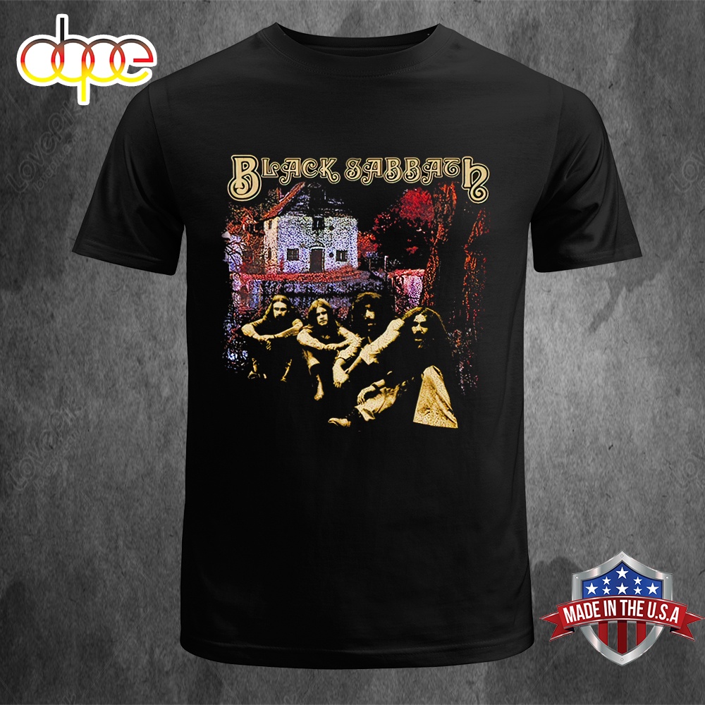 Black Sabbath Self Titled Debut Album Unisex T Shirt