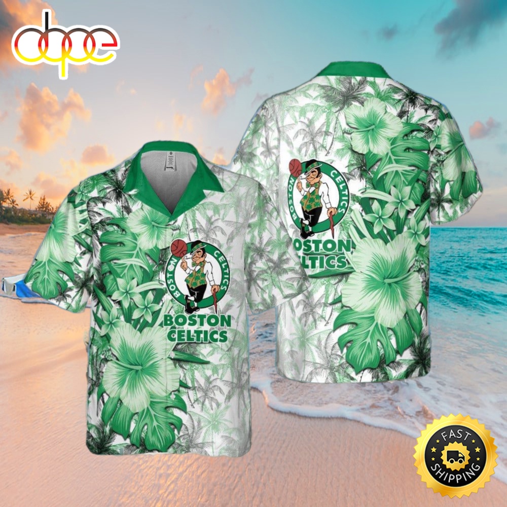 Boston Celtics Basketball NBA Hawaiian Shirt