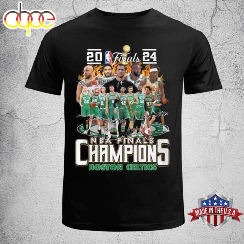 Boston Celtics Basketball Team 2024 NBA Finals Champions Fan ...