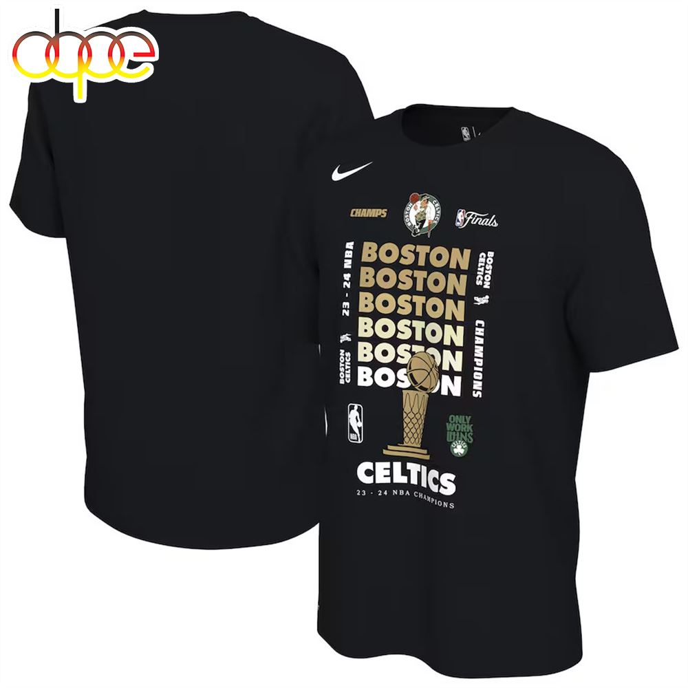 Boston Celtics NBA Champions Expressive Shirt