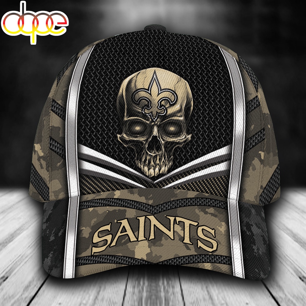 Custom Name NFL New Orleans Saints Classic Cap 1