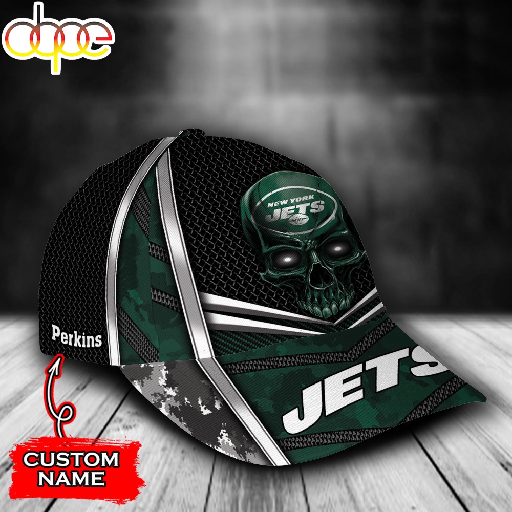 Custom Name NFL New York Jets Classic Cap 2