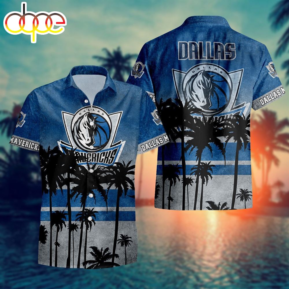 Dallas Mavericks Hawaiian Set Shirt Short Style Hot Trending Summer