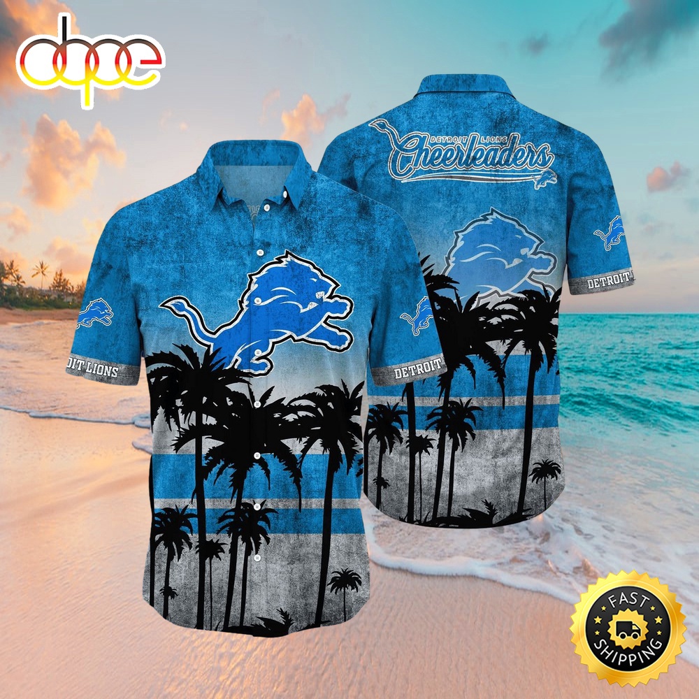 Detroit Lions NFL 2024 Summer Hawaiian Shirt
