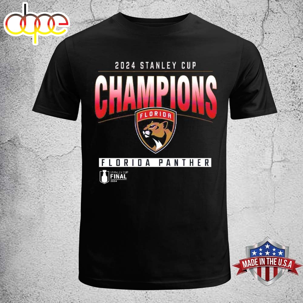 Florida Panthers NHL 2024 Stanley Cup Champions Premium TShirt