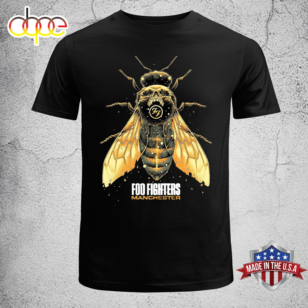 Foo Fighters Manchester Music Tour Unisex T Shirt