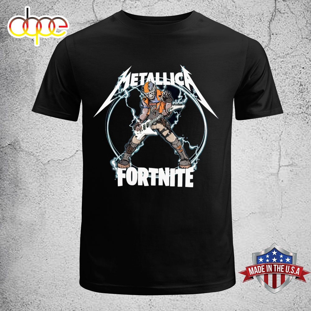 Fortnite X Metallica Fuel 2024 Unisex T Shirt
