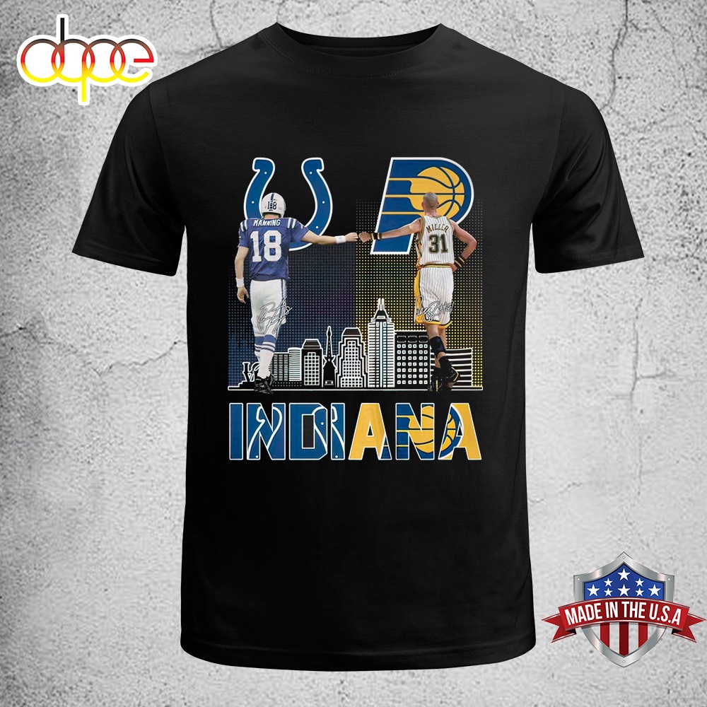 Indiana Sports Teams Indianapolis Colts Indiana Pacers Unisex T Shirt