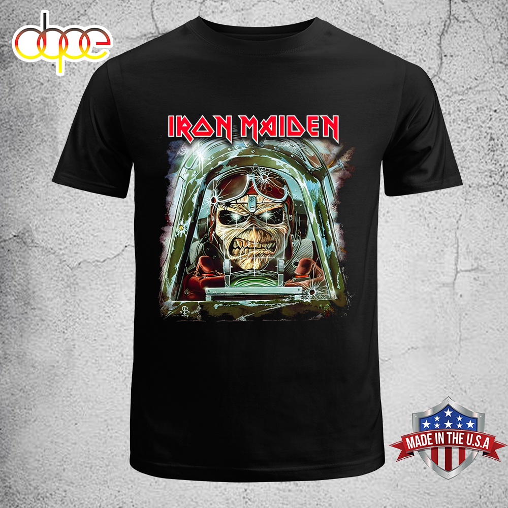 Iron Maiden Legacy Collection Aces High Music Unisex T Shirt