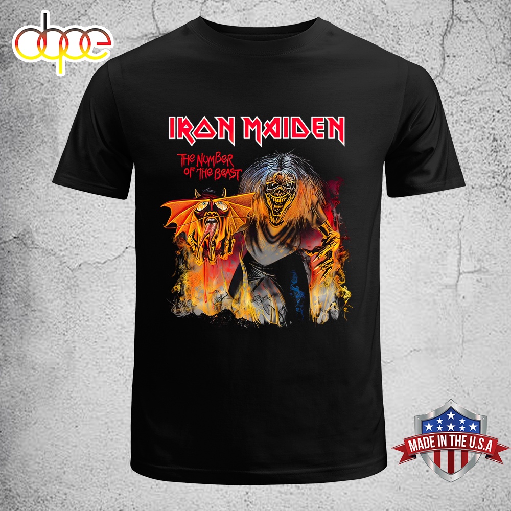 Iron Maiden Legacy Collection Number Of The Beast Unisex T Shirt