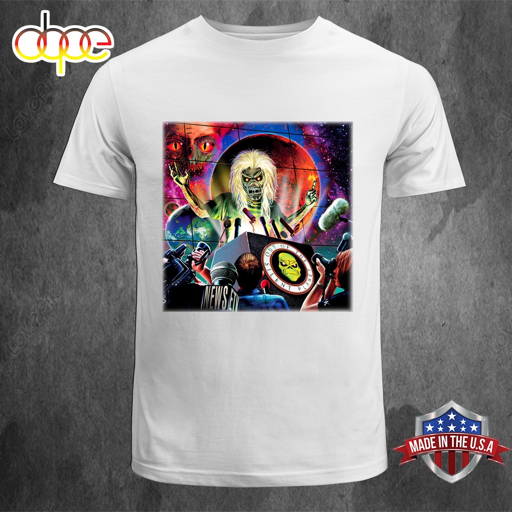 Iron Maiden Out Of The Silent Planet Music 2024 Unisex T Shirt