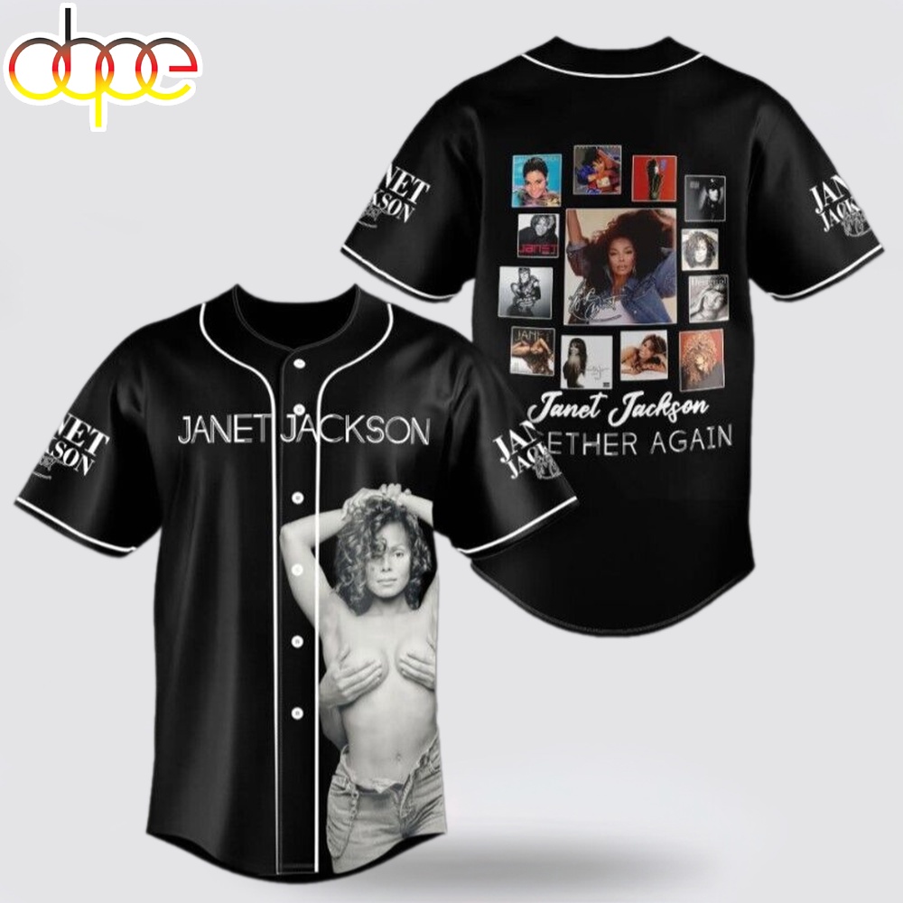 Janet Jackson Baseball Jersey Shirt