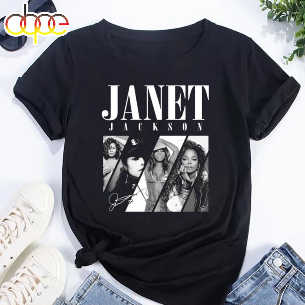 Janet Jackson Signature Janet Jackson Together Again 2024 Tour Shirt