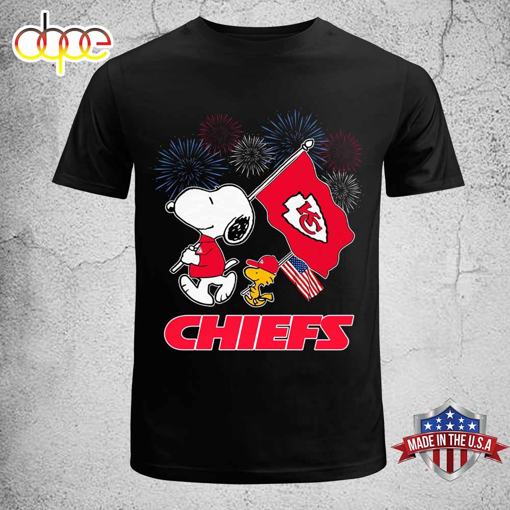 Kansas City Chiefs Happy 4th Of July Independence Day Unisex T Shirt