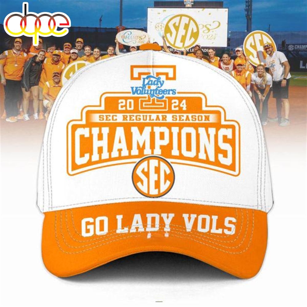 Lady Volunteers 2024 Sec Regular Season Champions Go Lady Vols Classic Cap 3D