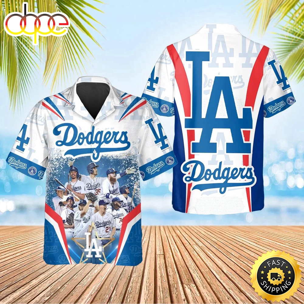 Legends Los Angeles Dodgers Hawaiian Shirt