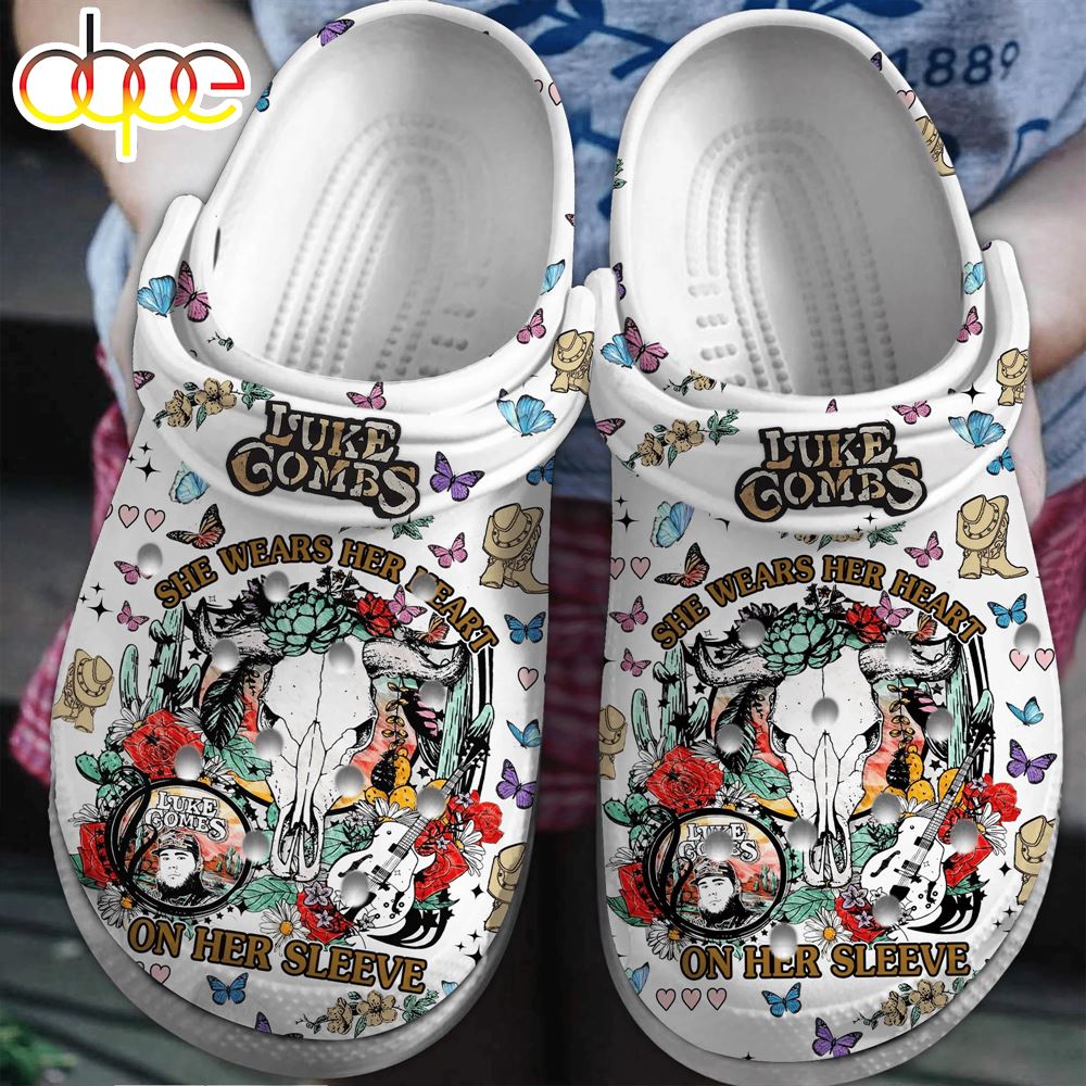 Luke Combs Music Clogs Shoes Comfortable For Men Women And Kids