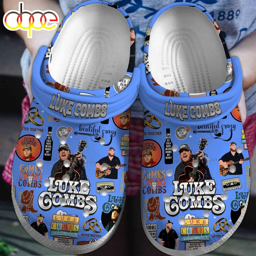 Luke Combs Singer Music Clogs Shoes For Men Women And Kids